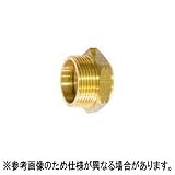 ジョイント真鍮製 異径金具 Ｇ１.１/４男ｘＧ１女 [2654300] 【永田製作所】