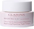 Clarins Bright Plus HP Brightening Repairing Night Cream for Unisex, 1.7 Ounce