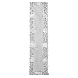 Heritage Lace Canterbury Classic 14-Inch by 72-Inch Runner, White