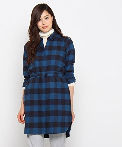 UNTITLED(アンタイトル)ベルテッドブロックシャツ