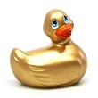 Big Teaze Toys Gold Rubber Duck Ducky Duckie I Rub My Duckie Waterproof Bathtub Personal Massager