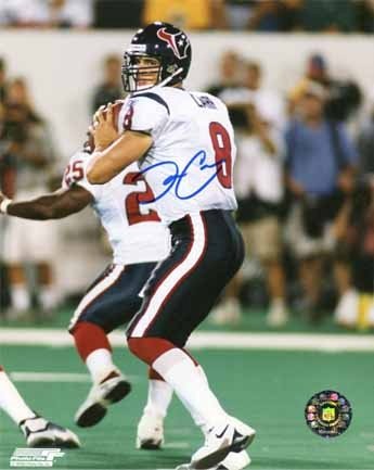 David Carr Autographed/Hand Signed 8x10 Photo