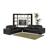 Diamond Sofa PENELOPESLB Penelope Leather Sofa and Loveseat Set
