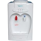 Ragalta White Countertop Thermo Electric Water Cooler with Hot and Cold Dispenser