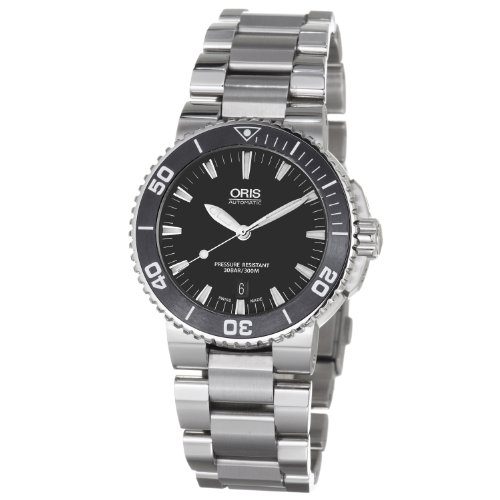 Oris Aquis Steel Watch 733 7653 4154MB