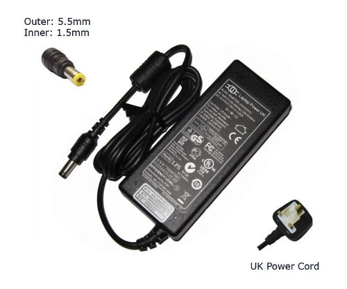 Laptop Netbook Charger for Acer Aspire One D260 D150-1Bk D150-1Br D255 P531H ZG5 Compatible Replacement Notebook Adapter Adaptor Power Supply - Laptop Power (TM) Branded (UK Powercord and 12 Month Warranty) Laptop Netbook Charger for Acer Aspire One D260 D150-1Bk D150-1Br D255 P531H ZG5 Compatible Replacement Notebook Adapter Adaptor Power Supply - Laptop Power (TM) Branded (UK Powercord and 12 Month Warranty)