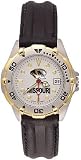 Missouri Tigers MO with Tiger Head All Star Watch with Leather Band - Women's