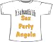 Sports : Beautiful life: Sex, Party, Angeln; Frauen T-Shirt wei&szlig;