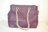 Joan Rivers Couture Handbag/Purse ~ Plum In Color