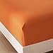 Honeymoon 1800 Brushed Microfiber Bed Sheet Set, Ultra Soft, Queen - Orange
