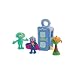 Sesame Street Super Grover Plush Doll Playset w/ Super Grover, Rosita, Kitty in a Tree, and Telephone Booth by Gund