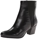 Bandolino Women's Adelun Leather Riding Boot,Black,7.5 M US