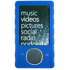 (4 in 1 Microsoft Zune 80g Many color available) Silicone Skin for Microsoft Zune 80 Gb Digital Media Player Black (2nd Generation) + Armband + Car Charger Cigarette Lighter Adapter Suitable for Microsoft Zune + Power Travel / Home Charger Power Adapter for Microsoft Zune Charges + Av (Audio Video) Cable for Zun