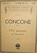 Books : Concone Op.9 Fifty Lessons for Medium Voice (Vocal, 242)