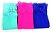 Syleia 3 Pairs Opaque Nylon Tights Slim Fit Age 6-8 Girls