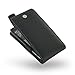 Motorola Droid RazrHD Leather Case - XT925 XT926 - Flip Top Type (Black) by PDair