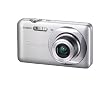 Casio Exilim EX-Z800 Digitalkamera (14 Megapixel, 4-fach opt. Zoom, 27mm Weitwinkel, 6,9 cm (2,7 Zoll) Display,bildstabilisiert) silber
