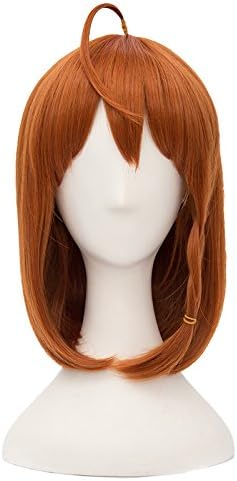 Cosplayvoice Anime LoveLive!Sunshine!! Aqours Takami Chika Orange Short 16Inches/40CM Stylish Cosplay Wig