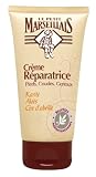 Le Petit Marseillais - Soins du Corps Crème Réparatrice Peaux Abimées Desséchées Format Pratique - Tube 75 ml - Lot de 2