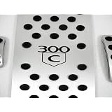 Chrysler 300, Magnum, Charger Aluminum Pedals 4pc. with 300C logo by Chrysler