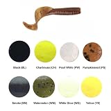 Berkley Gulp! 1.5" Jigging Grub Color: Chartreuse (CH)