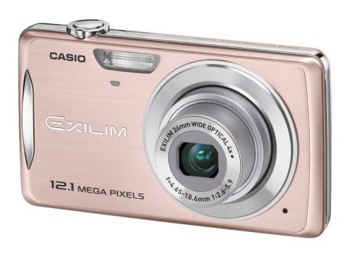 Casio EXILIM EX-Z280 PK Digitalkamera (12,1 Megapixel, 4-fach opt. Zoom, 6,9 cm (2,7 Zoll) Display) pink