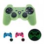 GLOW in DARK Playstation 3 PS3 Wireless Game Controller Anti-Slip Silicone Case Skin Protector Cover (Many Colors Available)
