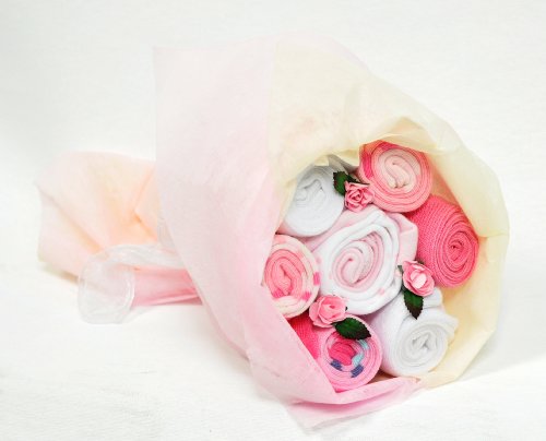 Baby Bouquet - Pink - Baby Clothes Gift Assortment (3-6 Months) Preisvergleich