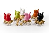 Qualy Squirrel & Acorn Push Pins