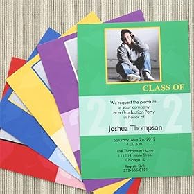 Personalized Graduation Announcement Invitations - Destiny Achieved