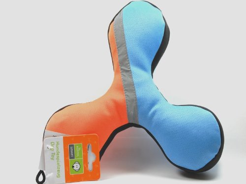 Hundespielzeug Aqua Star orange/blau/grau