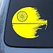 DEATH STAR - Star Wars - Vinyl Decal Sticker #A1391 | Vinyl Color: Yellow