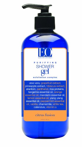 EO Shower Gel, Citrus Fusion, 16-Ounce Bottles (Pack of 2)