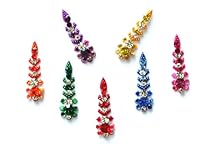 Bindi Bollywood Dot Self Adhesive Body Art Fashion Fusion Jewelry Sticker Tikka