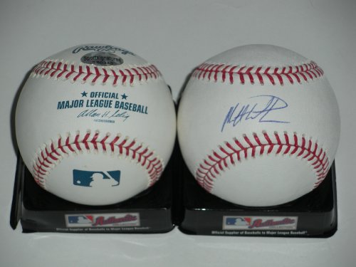 Matt Wieters Signed MLB Baseball Baltimore Orioles