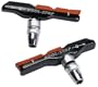 Kool Stop Bicycle V-Type Holder with Brake Pads (Dual Compound)