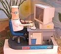Dilbert M & M Dispenser