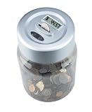 Deluxe Digital Coin Counting Jar