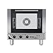 Global Solutions by Nemco GS1115 Countertop Electric Half Size Convection Oven with Broiler, 3 Half Size Pan Capacity, 208-240V