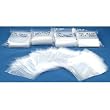 500 Zipper Poly Bag Resealable Plastic Shipping Bags 3" x 3"
