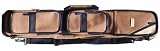 Sterling Brown Angora Pool Cue Case for 3 Cues