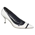 Women's Merona&reg; Collection Malena Point-Toe Pumps - Ivory Patent