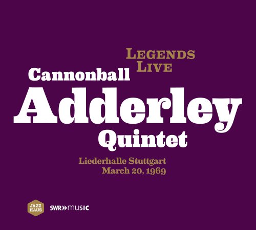 Produkt-Bild: Legends Live Cannonball Adderley Qunitet - Liederhalle Stuttgart 20.3.1969