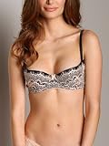 Mimi Holiday Kir Royale Padded Bra Black/Peach