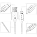 ATool® Lightning Cable, 2pcs 3Ft 10Ft, Nylon Braided USB Cord Charging Cable for iPhone SE, 6s, 6s Plus, 6, 6 Plus, 5S, 5C, 5, iPad Mini, Air, iPad 5, iPod , Copper core,IOS 9.0 (Silver)