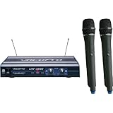 VocoPro UHF-3200 UHF-Dual Channel Wireless Microphone System