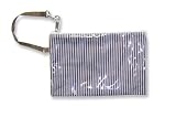 Blue/Brown Zip Pouch