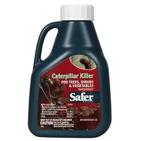 Safer 5160 Caterpillar Killer with BT - 8-Ounce Concentrate