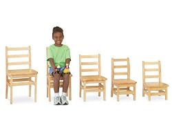 Jonti-Craft 5910JC KYDZ 10" Ladderback Chair