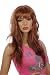 Long Auburn Wavy Wig with Bangs | Ashlee Simpson Style | Available also in Black and Blonde
